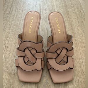 Coach Women's Tan Sandals